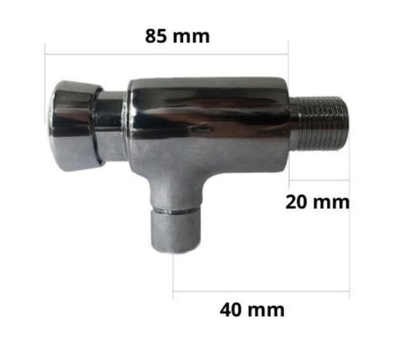 Wall Mounted Tap with Push Button Activitation - Image 2